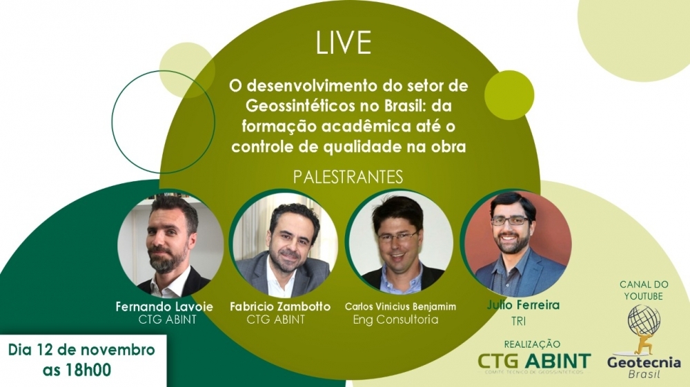 MESA REDONDA CTG ABINT GEOSSINTÉTICOS NO BRASIL